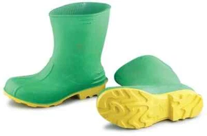 Dunlop Protective Footwear Hazmax Ez-Fit Steel Toe/Midsole Rubber Boots Sz LG - Picture 1 of 7