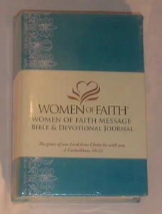 WOMEN OF FAITH MESSAGE BIBLE & DEVOTIONAL JOURNAL NEW, SEALED 2 BOOK SET - Imagen 1 de 2
