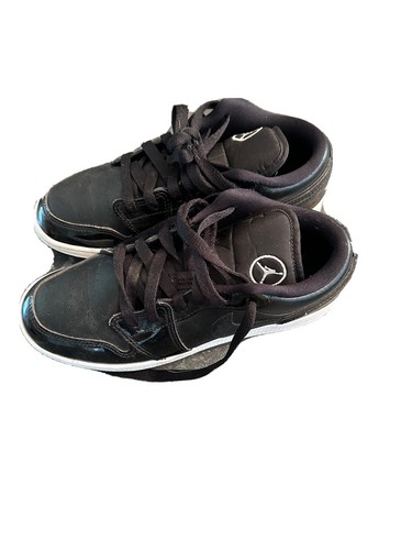 Mike Air Jordan pappa nera e pelle