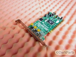 KEC L1582V 4-Port PCI FireWire Adapter Card 3xEX 1xINT KEC-L1582V IEEE-1394 - Picture 1 of 1
