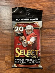2021-22 Panini Select NFL Football Hanger FAT Pack Black and Gold Prizm Die Cuts - Bild 1 von 1