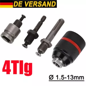 Metall Schnellspann Bohrfutter Profi SDS Plus Adapter für Bohrmaschine Ø1.5-13mm - Bild 1 von 12