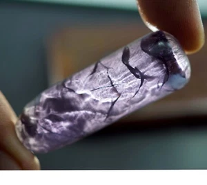 Piedra preciosa áspera kazaja natural de cambio de color alejandrita certificada 128,60 quilates - Imagen 1 de 5