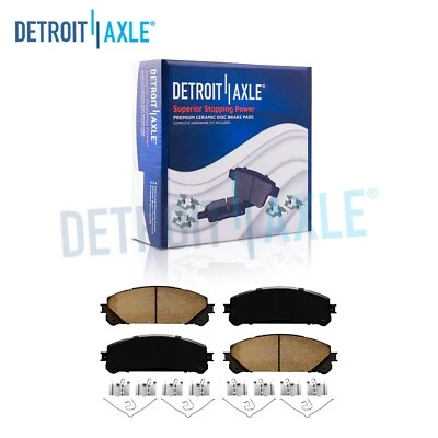 Front Ceramic Brake Pads for Toyota Sienna Highlander Avalon Lexus RX350 RX450H - Image 1 of 4