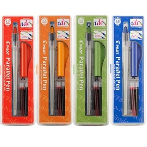 Pilot Parallel Calligraphy Pen Assorted Set - 1.5, 2.4, 3.8, 6.0 mm - Pack of 4 - Picture 1 of 3