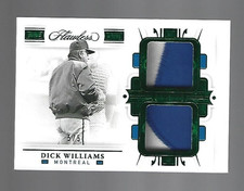 Dick Williams HOF 2021 Panini Flawless Dual Patches Emerald 5/5 ⚾