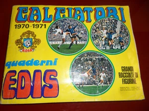 Album Figurine Calciatori Quaderni Edis 1970-71 Q.Completo (- 8 Fig.) Ottimo! ▓ - Picture 1 of 5