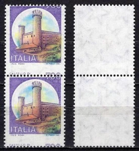 #236 - Repubblica - 700 lire Castelli, 1980 - Nuovi (** MNH) / Varietà - Foto 1 di 1