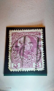 Briefmarke Kaiserlich Königliche Österreichische Post 3 Heller - Bild 1 von 2