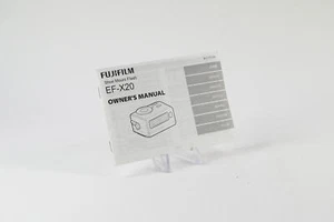 Fuji Fujifilm EF-X20 montage sur chaussure flash notice manuel du propriétaire #G528 - Photo 1/6