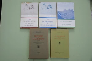 Savoie Maurienne A. Gros Histoire de la Maurienne 1946 cinq volumes complet - Picture 1 of 16