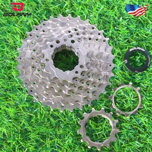 BOLANY 9/10/11 Speed Cassette 25/28/32/36T Road Bike Cog Sprocket fit Shimano HG - Picture 1 of 14