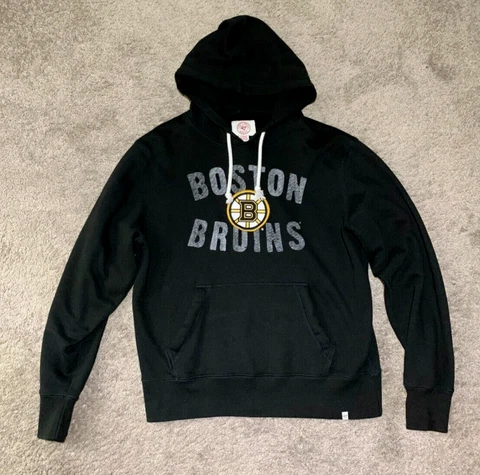 Boston Bruins Sweater Mens Large Black Cover
