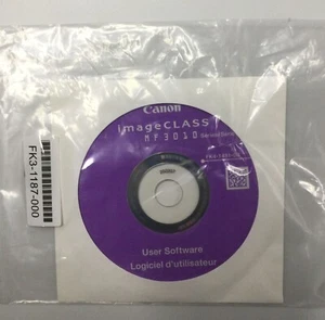 Disque logiciel utilisateur imprimante Canon ImageClass MF3010 FK3-1187-000 - Photo 1/4