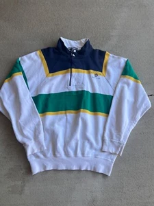 Felpa pullover finto collo Nautica "Yacht Club" vintage anni 90 - Foto 1 di 5