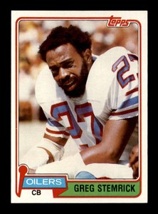 1981 Topps #123 Greg Stemrick RC NM/NM+ X1672237