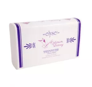 New Elyse Luxury 4456 Hand Towel Optimum - 23.5Cm X 30Cm White Carton (20 Packs) - Picture 1 of 1