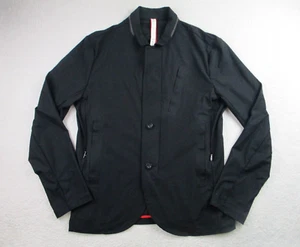 Lululemon Nonstop Blazer Mens L Black Warpstreme L/S Full Zip Business Casual - Picture 1 of 11