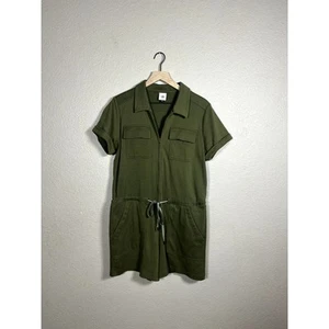 Cabi Olive Green Squad Romper Medium - Picture 1 of 7