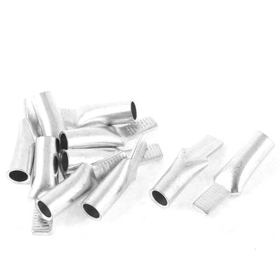 10 pezzi C45-25 terminale in rame 25mm2 cavo cablaggio connettore argentato - Immagine 1 di 2