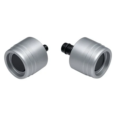 For Honda CRF1000L 2016-2019 Kuryakyn 3827 Lodestar Silver Rear Axle Sliders Foto 1 de 2