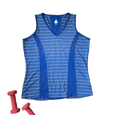 Bolle 运动背心 Wmn L 12 14 性能运动泡菜条纹锻炼 — 第 1/4 张图片