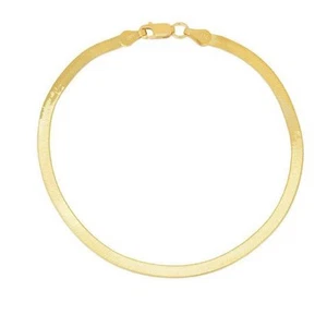 14 Karat Gelbgold Super Flex Fischgrät Armband (1,50 mm) - Bild 1 von 6