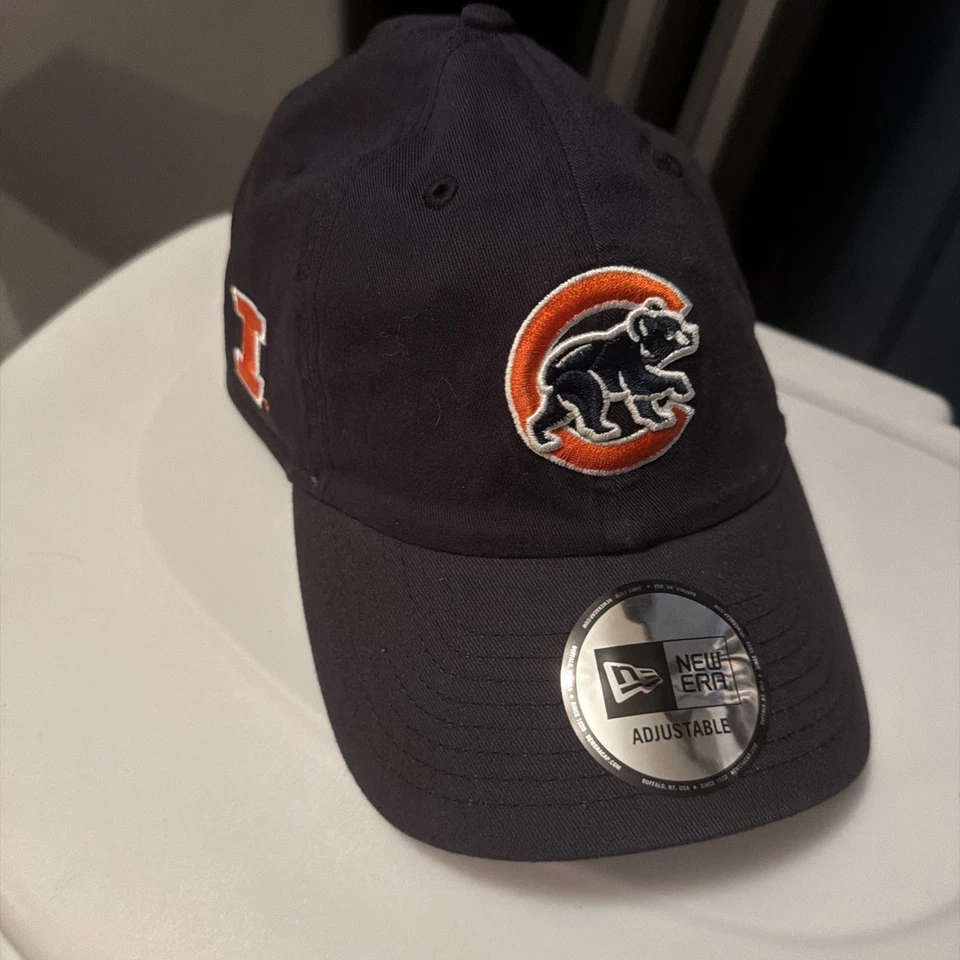 Gorra de noche Illini 2024 Chicago Cubs University of Illinois NUEVA ERA  Foto 1 de 4