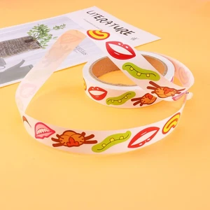  Mini Stickers Self Adhesive Labels Self-adhesive Multi-color Mouth - Picture 1 of 12