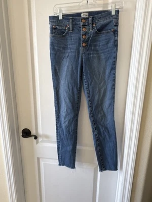 J.Crew 9” Toothpick High-Rise Jeans – Size 27  - Image 1 of 4