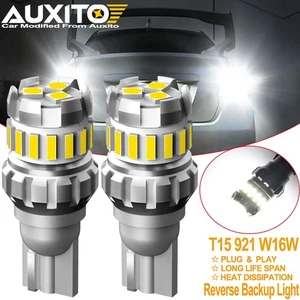 T15 LED Reverse Back Up Light Bulb 921 For Toyota Prius Tacoma RAV4 Sienna 6000K - Picture 1 of 10