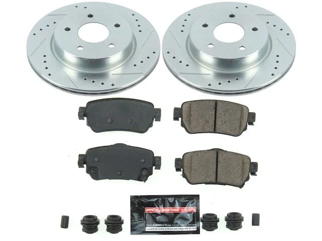 Rear Brake Pad and Rotor Kit For 2018-2025 Nissan LEAF 2019 2020 2021 JX821FK Foto 1 de 1