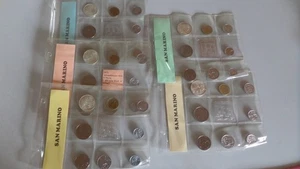 5 x San Marino KMS Kursmünzensätze  1972 - 1976 st / bu - Bild 1 von 3