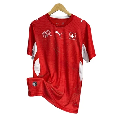 Camiseta Suiza 2026 Home Roja Visitante Azul Todas las Tallas S - 2XL Foto 1 de 4