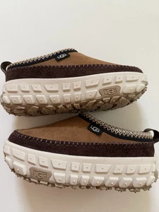 UGG Tazz Platform Slippers Chestnut Brown Suede Chunky Sole Women’s - Picture 1 of 13