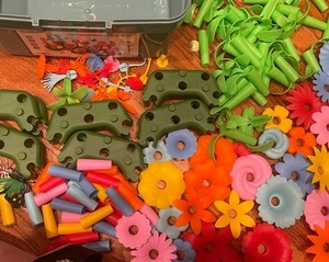 Hágalo usted mismo Construcción Flor Jardín 140 Piezas De 156 Piezas - Imagen 1 de 4