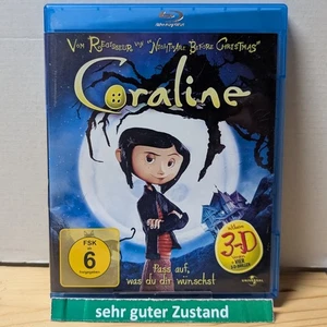 Coraline | Blu-Ray + 3D Blu-Ray | Zustand sehr gut - Foto 1 di 3