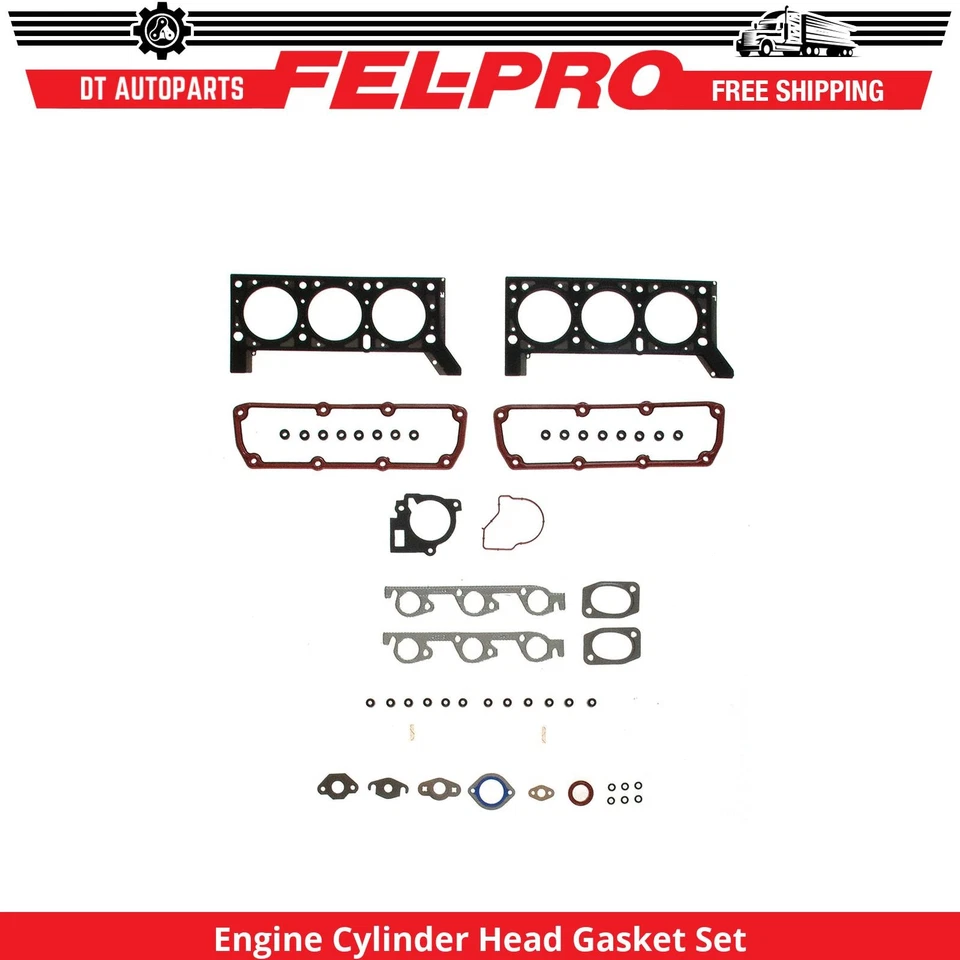 Juego de juntas de culata de motor V6 de 3,3 L Fel-Pro 2002 para Dodge Caravan 2001-2004 Foto 1 de 1