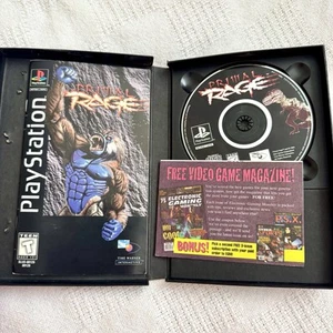 1995 Primal Rage Sony PlayStation 1 PS1 Long Box Anleitung Spiel Vintage - Bild 1 von 12