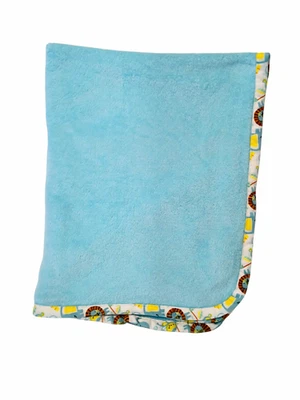 Manta de seguridad 2022 Le Bebe Favorite Safari León Elefante Mono 31" X 38" Foto 1 de 4