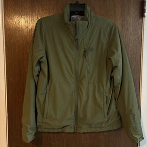 ariat womens rion stretch shell insulated jacket sz medium moss green - Picture 1 of 10