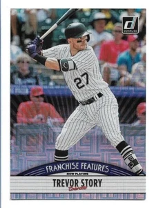 Trevor Story 2019 Panini Donruss Franchise Features Vector #FF8 - Bild 1 von 2