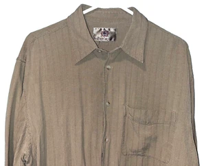 The Territory Ahead Textured Explorers Shirt Mens L Vintage 90s - Picture 1 of 7
