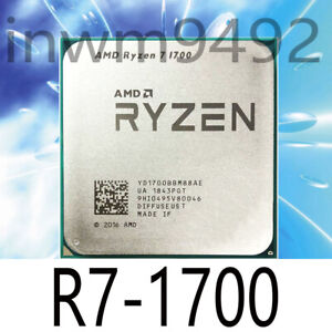 AMD Ryzen R7-1700 3.0GHz 8-Core 16-Threads Socket AM4 CPU Processors