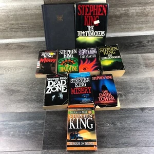Stephen King Book Lot of 10 Mix of Hardcover Paperback & New Audio Cassette - Bild 1 von 18