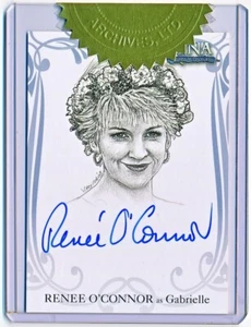 Xena Art & Images Renee O'Connor Autograph North American Case Topper Auto #XA2 - Picture 1 of 2