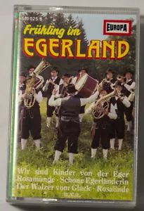 Frühling Im Egerland - German Polkas and Waltzes Cassette Rare! - Picture 1 of 4