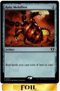 Ruby Medallion | FOIL | Commander Master - Magic the Gathering