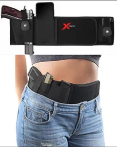 Faja Pistola Pistolera Porta Funda Armas Para Glock 9mm Beretta 380 40 45 Y Mas - Picture 1 of 8