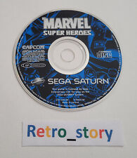 SEGA Saturn - Marvel Super Heroes - CD Seul - PAL